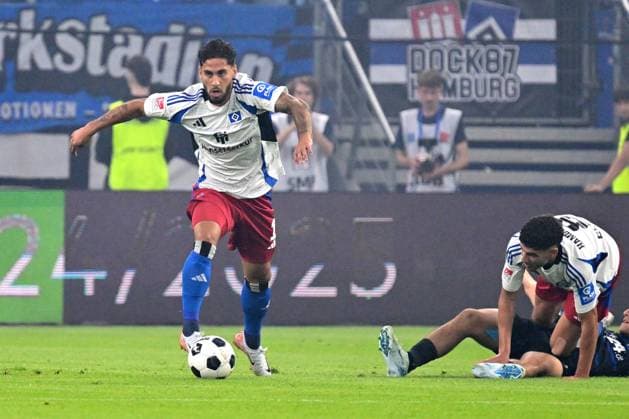 Soccer I Men I 2 Bundesliga l Hamburger SV Hertha BSC I 02 Matchday I Season 2024 2025 I HSV I 10 08 2024 I Reis Ludovit HSV , Sportplatz Volksparkstadion, Stellingen Hamburg Germany