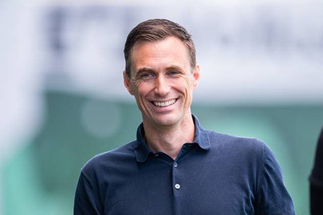 11 08 2024 Football, 2024 2025, 2 Bundesliga, 2 Matchday, SC Preußen Münster Hannover 96 Marcus Mann Sports Director Hannover DFL REGULATIONS PROHIBIT ANY USE OF PHOTOGRAPHS AS IMAGE SEQUENCES AND OR QUASI VIDEO