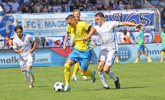 Eintracht BS vs 1 FC Magdeburg Braunschweig, 11 08 2024, Soccer, Season 23 24, 2 Bundesliga, 2 Matchday, Eintracht Braunschweig vs 1 FC Magdeburg, Picture shows Sven Köhler BTSV, 27 Braunschweig