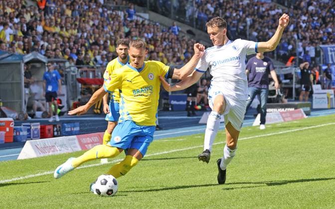 Eintracht BS vs 1 FC Magdeburg Braunschweig, 11 08 2024, Soccer, Season 23 24, 2 Bundesliga, 2 Matchday, Eintracht Braunschweig vs 1 FC Magdeburg, Picture shows Sven Köhler BTSV, 27 Braunschweig