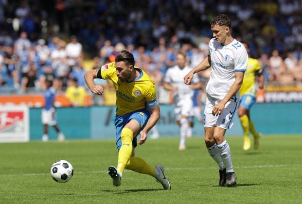 Ermin Bicakcic Eintracht Braunschweig Football, Men, Season 2024 2025 2 BL, Eintracht Stadion, Eintracht Braunschweig vs 1 FC Magdeburg, 1 3 DFL REGULATIONS PROHIBIT ANY USE OF PHOTOGRAPHS AS IMAGE SEQUENCES AND OR QUASI VIDEO