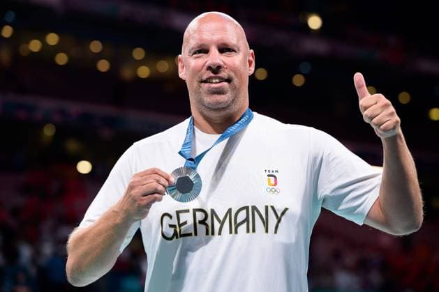 Paris, France Handball Olympic Mens Final Germany Denmark DHB Board Member Sport Axel Kromer Lille Stade Pierre Mauroy France