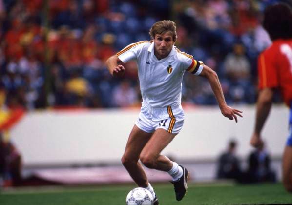 Football: mundial Argentina - Belgium 1986 Mundial Mexico 25 06 1986 Demi finale Argentine Argentina Belgique Belgium Belgie (2-0) * Jan Ceulemans Pictures Photo News Philippe Crochet Mexico Mexico  Copyright: xPhilippexCrochetx 10555494-019