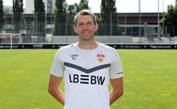 12 08 24 U19 VfB Stuttgart photo session season 2024 2025 Germany, Stuttgart, 12 08 2024, Football, U19 DFB Youth League, U19 VfB Stuttgart photo session season 2024 2025 Philipp Lang Athletics Coach