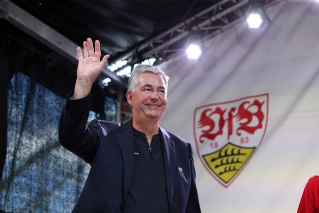 10 08 24 VfB Stuttgart Season Opening Germany, Stuttgart, 10 08 2024, Football, Bundesliga, VfB Stuttgart Season Opening Dietmar Allgaier President