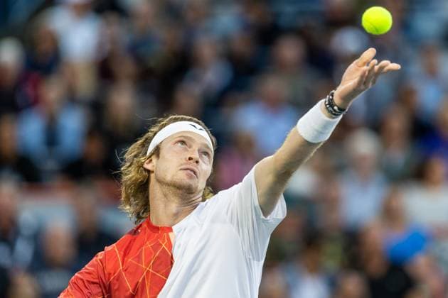 Tennis, ATP Tournament in Montreal, Final, Alexei Popyrin - Andrey Rublev