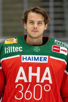 Strauss Mann 38 Augsburger Panther , Team and portrait pictures, Augsburger Panther, Season 2024 2025, Ice Hockey, Penny DEL, 12 08 2024 Augsburg Bavaria Germany Copyright: xkolbert-press ChristianxKolbertx