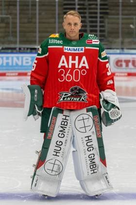 Markus Keller 35 Augsburger Panther , Team and portrait pictures, Augsburger Panther, Season 2024 2025, Ice Hockey, Penny DEL, 12 08 2024 Augsburg Bavaria Germany Copyright: xkolbert-press ChristianxKolbertx