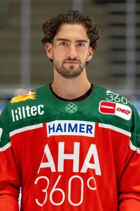Leon van der Linde 43 Augsburger Panther , Team and portrait pictures, Augsburger Panther, Season 2024 2025, Ice Hockey, Penny DEL, 12 08 2024 Augsburg Bavaria Germany Copyright: xkolbert-press ChristianxKolbertx