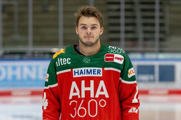 D J Busdeker 14 Augsburger Panther , Team and portrait pictures, Augsburger Panther, Season 2024 2025, Ice Hockey, Penny DEL, 12 08 2024 Augsburg Bavaria Germany Copyright: xkolbert-press ChristianxKolbertx