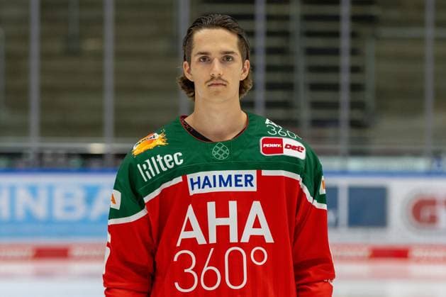 Christian Hanke 25 Augsburger Panther , Team and portrait pictures, Augsburger Panther, Season 2024 2025, Ice Hockey, Penny DEL, 12 08 2024 Augsburg Bavaria Germany Copyright: xkolbert-press ChristianxKolbertx