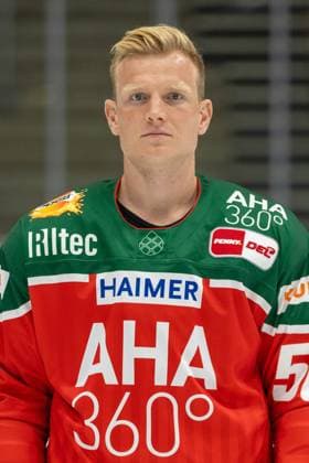 Alexander Oblinger 50 Augsburger Panther , Team and portrait pictures, Augsburger Panther, Season 2024 2025, Ice Hockey, Penny DEL, 12 08 2024 Augsburg Bavaria Germany Copyright: xkolbert-press ChristianxKolbertx