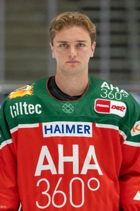 Justin Volek 9 Augsburger Panther , Team and portrait pictures, Augsburger Panther, Season 2024 2025, Ice Hockey, Penny DEL, 12 08 2024 Augsburg Bavaria Germany Copyright: xkolbert-press ChristianxKolbertx