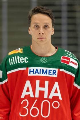 Anrei Hakulinen 94 Augsburger Panther , team and portrait pictures, Augsburger Panther, season 2024 2025, ice hockey, Penny DEL, 12 08 2024 Augsburg Bavaria Germany Copyright: xkolbert-press ChristianxKolbertx