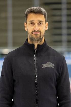 Goalkeeper coach Dennis Endras Augsburger Panther, team and portrait pictures, Augsburger Panther, season 2024 2025, ice hockey, Penny DEL, 12 08 2024 Augsburg Bavaria Germany Copyright: xkolbert-press ChristianxKolbertx