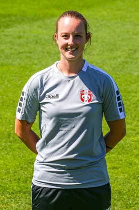 DORDRECHT, 12-08-2024, M-Scores Stadion, Dutch first division Football, season 2024 2025, Photocall FC Dordrecht, Melissa Monte Photocall FC Dordrecht  x26026823x Copyright: