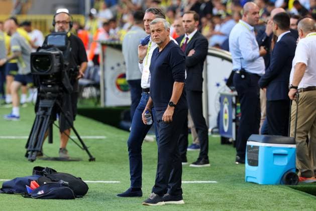Fenerbahce Lille PHOTOPQR VOIX DU NORD FLORENT MOREAU ; 13 08 2024 ; Istanbul (Turquie), stade Sukru Saracoglu, le 13 08 2024. Troisieme tour preliminaire retour de Ligue des Champions. Fenerbahce affronte le LOSC. PHOTO FLORENT MOREAU LA VOIX DU NORD ISTANBUL France  Copyright: xPHOTOPQR VOIXxDUxNORD MAXPPPxFLORENTxMOREAUx 20240813VDN7567 20240813VDN7567