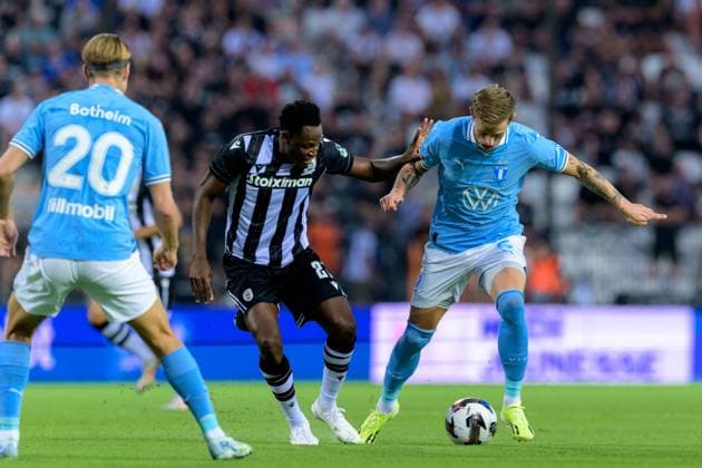 Football, CL-Quali, PAOK Thessaloniki - Malmö FF