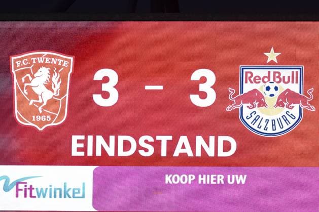 ENSCHEDE, 13-08-2024 , Stadium de Grolsch Veste, football, UEFA Champions League, qualification, season 2024 2025, during the match FC Twente - Salzburg, Final score 3-3 Twente - Salzburg  x26029461x Copyright: