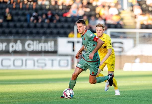 2024.08.13 Bodo Pilka nozna Eliminacje Ligi Mistrzow UEFA Liga Mistrzow 2024 2025 FK Bodo Glimt - Jagiellonia Bialystok N z Taras Romanczuk Foto Ivar Olsen PressFocus 2024.08.13 Bodo Football UEFA Champions League 2024 2025 FK Bodo Glimt - Jagiellonia Bialystok Taras Romanczuk Credit: Ivar Olsen PressFocus NEWSPIX.PL --- Newspix.pl  20240813PF_LS_zag_BG0335