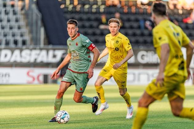 2024.08.13 Bodo Pilka nozna Eliminacje Ligi Mistrzow UEFA Liga Mistrzow 2024 2025 FK Bodo Glimt - Jagiellonia Bialystok N z Taras Romanczuk Foto Ivar Olsen PressFocus 2024.08.13 Bodo Football UEFA Champions League 2024 2025 FK Bodo Glimt - Jagiellonia Bialystok Taras Romanczuk Credit: Ivar Olsen PressFocus NEWSPIX.PL --- Newspix.pl  20240813_pf_0130