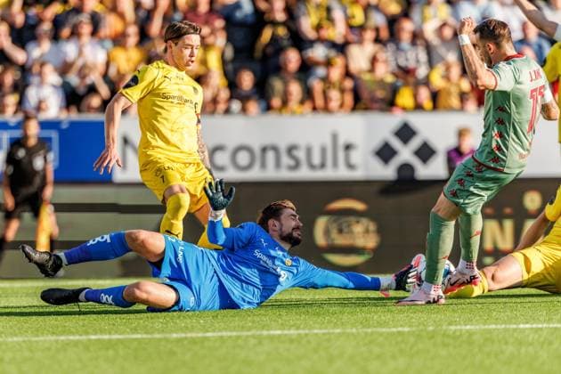 2024.08.13 Bodo Pilka nozna Eliminacje Ligi Mistrzow UEFA Liga Mistrzow 2024 2025 FK Bodo Glimt - Jagiellonia Bialystok N z Nikita Chajkin, Jesus Imaz Balleste Foto Ivar Olsen PressFocus 2024.08.13 Bodo Football UEFA Champions League 2024 2025 FK Bodo Glimt - Jagiellonia Bialystok Nikita Chajkin, Jesus Imaz Balleste Credit: Ivar Olsen PressFocus NEWSPIX.PL --- Newspix.pl  20240813_pf_0146