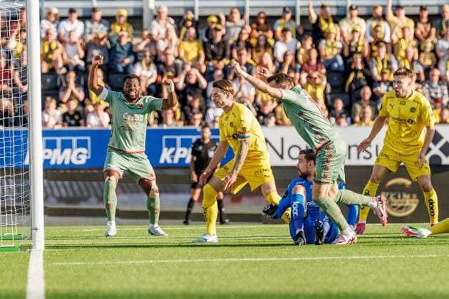 2024.08.13 Bodo Pilka nozna Eliminacje Ligi Mistrzow UEFA Liga Mistrzow 2024 2025 FK Bodo Glimt - Jagiellonia Bialystok N z Nikita Chajkin, Jesus Imaz Balleste Foto Ivar Olsen PressFocus 2024.08.13 Bodo Football UEFA Champions League 2024 2025 FK Bodo Glimt - Jagiellonia Bialystok Nikita Chajkin, Jesus Imaz Balleste Credit: Ivar Olsen PressFocus NEWSPIX.PL --- Newspix.pl  20240813_pf_0147