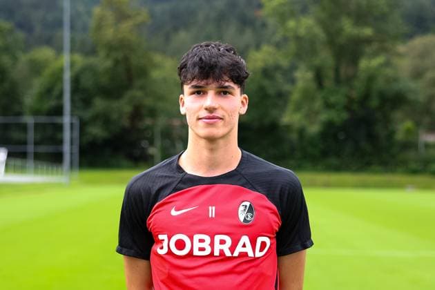 Marco Wörner , Soccer, Regionalliga Suedwest, SC Freiburg II, Team presentation, 04 07 2024, Freiburg Soccer School, Freiburg im Breisgau, Germany Freiburg im Breisgau Freiburg Soccer School Baden Wuerttemberg Germany Copyright: xGrantxHubbsx