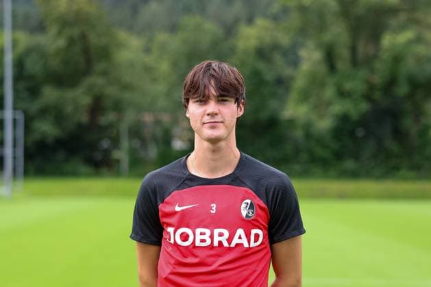 Drew Murray , Soccer, Regionalliga Suedwest, SC Freiburg II, Team presentation, 04 07 2024, Freiburg Soccer School, Freiburg im Breisgau, Germany Freiburg im Breisgau Freiburg Soccer School Baden Wuerttemberg Germany Copyright: xGrantxHubbsx