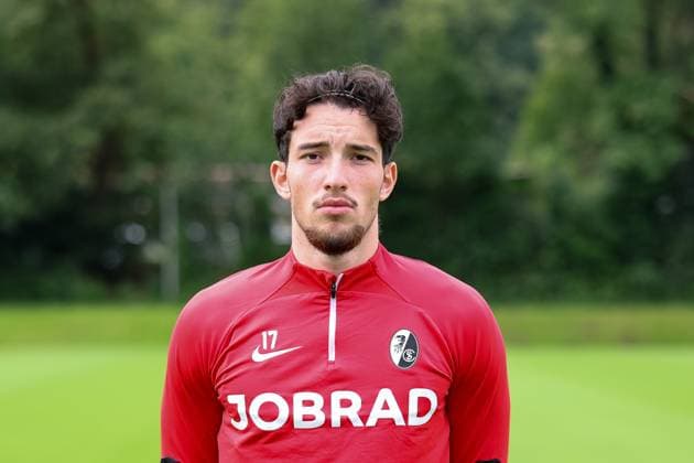 David Schopper , Soccer, Regionalliga Suedwest, SC Freiburg II, Team presentation, 04 07 2024, Freiburg Soccer School, Freiburg im Breisgau, Germany Freiburg im Breisgau Freiburg Soccer School Baden Wuerttemberg Germany Copyright: xGrantxHubbsx