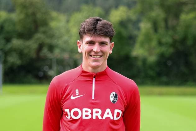 Alessio Besio , Soccer, Regionalliga Suedwest, SC Freiburg II, Team presentation, 04 07 2024, Freiburg Soccer School, Freiburg im Breisgau, Germany Freiburg im Breisgau Freiburg Soccer School Baden Wuerttemberg Germany Copyright: xGrantxHubbsx