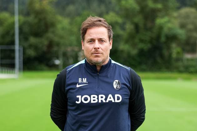 Benedetto Muzzicato Coach , Soccer, Regionalliga Suedwest, SC Freiburg II, Team presentation, 04 07 2024, Freiburg Soccer School, Freiburg im Breisgau, Germany Freiburg im Breisgau Freiburg Soccer School Baden Wuerttemberg Germany Copyright: xGrantxHubbsx