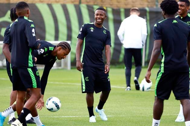 Cercle Brugge v Molde - UEFA Europa League - media activities BRUGGE, BELGIUM - AUGUST 14 : Minda Alan midfielder of Cercle Brugge pictured during a training session prior the UEFA Europa League third qualifying round 2nd leg match between Cercle Brugge and Molde on August 14, 2024 in Brugge, Belgium, 14 08 2024 Brugge Belgium  Copyright: xJanxDexMeuleneirx