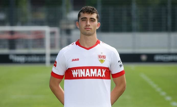Stuttgart , Photo appointment , Thomas Kastanaras VfB Stuttgart Bundesliga, 1 Liga, Portrait appointment 2024 2025