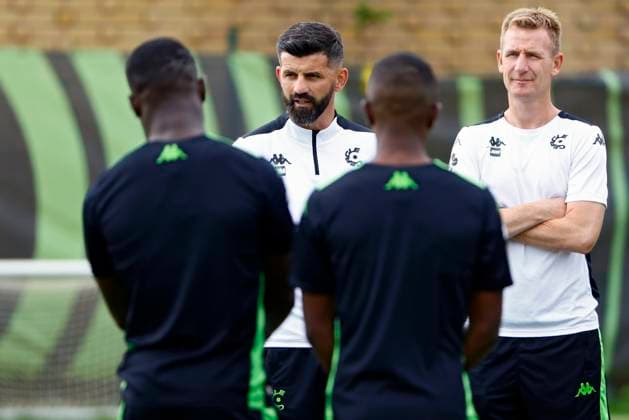 Cercle Brugge v Molde - UEFA Europa League - media activities BRUGGE, BELGIUM - AUGUST 14 : Muslic Miron head coach of Cercle Brugge pictured during a training session prior the UEFA Europa League third qualifying round 2nd leg match between Cercle Brugge and Molde on August 14, 2024 in Brugge, Belgium, 14 08 2024 Brugge Belgium  Copyright: xJanxDexMeuleneirx