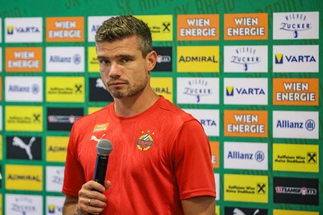 Football, EL-Quali, SK Rapid Wien, Press conference