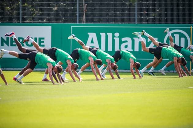 Football, EL Quali, SK Rapid Wien Training