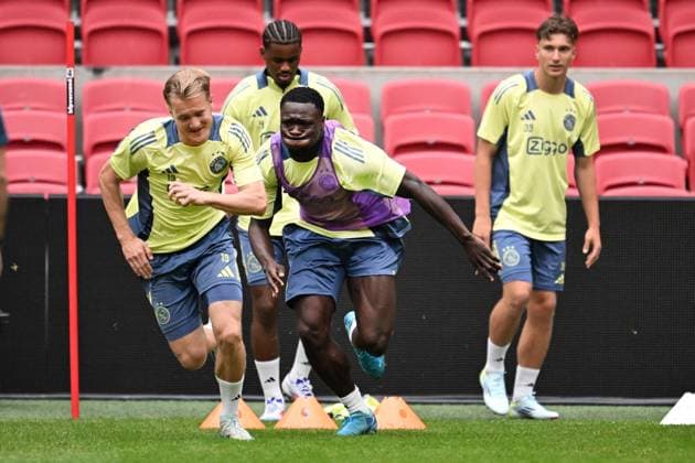 Football, EL Quali, Ajax Amsterdam training