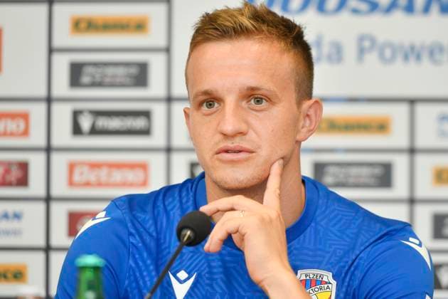 Football, EL Quali, Viktoria Pilsen press conference