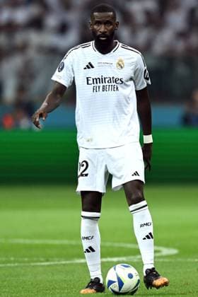 Sport Bilder des Tages Db Varsavia (Polonia) 14 08 2025 - Supercoppa Europea Real Madrid-Atalanta foto Daniele Buffa Image nella foto: Antonio Rudiger 