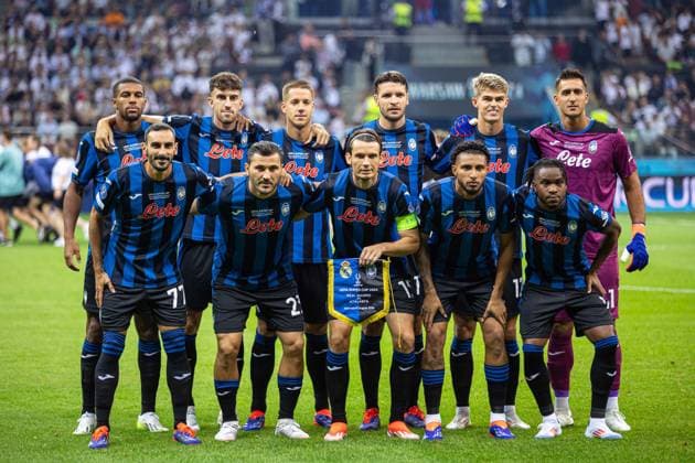 WARSZAWA 14.08.2024 MECZ O SUPERPUCHAR EUROPY 2024: REAL MADRYT - ATALANTA BERGAMO --- UEFA SUPER CUP 2024 FOOTBALL MATCH IN WARSAW: REAL MADRID - ATALANTA BC nz JUAN MUSSO BERAT DJIMSITI ISAK HIEN SEAD KOLASINAC DAVIDE ZAPPACOSTA MARTEN DE ROON EDERSON MATTEO RUGGERI MARIO PASALIC CHARLES DE KATELAERE ADEMOLA LOOKMAN FOT. ERNEST KOLODZIEJ 400mm.pl NEWSPIX.PL --- Newspix.pl POLAND OUT !!!  20240814_KOL2179