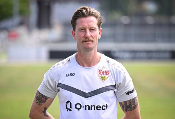 FOOTBALL 1 BUNDESLIGA 13 08 2024 Portraettermin 2024 2025 at VfB Stuttgart on the training ground Athletics trainer Dr Andre Filipovic, VfB Stuttgart