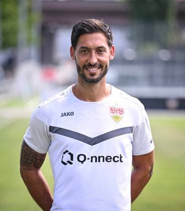 FOOTBALL 1 BUNDESLIGA 13 08 2024 Portraettermin 2024 2025 at VfB Stuttgart on the training ground Co Trainer Malik Fathi, VfB Stuttgart