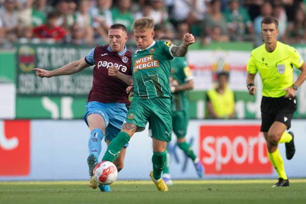 Football, EL Quali, SK Rapid Vienna - Trabzonspor