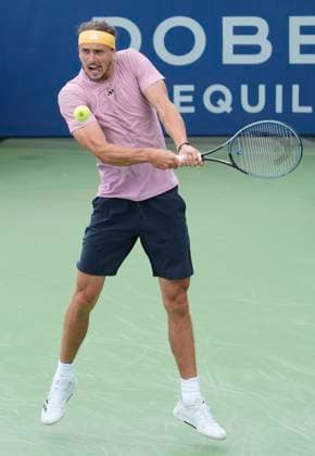 August 15, 2024: Alexander Zverev (GER) defeated Karen Khachanov 6-3, 6-2, at the Western & Southern Open being played at Lindner Family Tennis Center in Mason, Ohio. Ã‚ Tennisclix CSM Mason USA - ZUMAc04_ 20240815_zma_c04_001 Copyright: xLesliexBillmanx