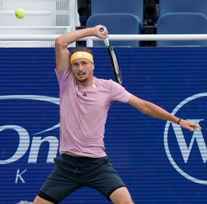 August 15, 2024: Alexander Zverev (GER) defeated Karen Khachanov 6-3, 6-2, at the Western & Southern Open being played at Lindner Family Tennis Center in Mason, Ohio. Ã‚ Tennisclix CSM Mason USA - ZUMAc04_ 20240815_zma_c04_003 Copyright: xLesliexBillmanx
