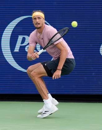 August 15, 2024: Alexander Zverev (GER) defeated Karen Khachanov 6-3, 6-2, at the Western & Southern Open being played at Lindner Family Tennis Center in Mason, Ohio. Ã‚ Tennisclix CSM Mason USA - ZUMAc04_ 20240815_zma_c04_019 Copyright: xLesliexBillmanx