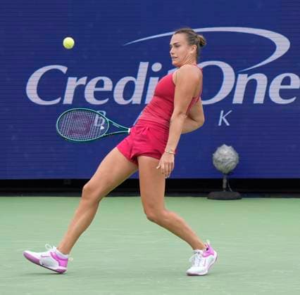 August 15, 2024: Aryna Sabalenka (BLR) defeated Elisabetta Cocciaretto (ITA) 6-3, 6-4, at the Cincinnati Open being played at Lindner Family Tennis Center in Mason, Ohio. Tennisclix CSM Mason USA - ZUMAc04_ 20240815_zma_c04_036 Copyright: xLesliexBillmanx