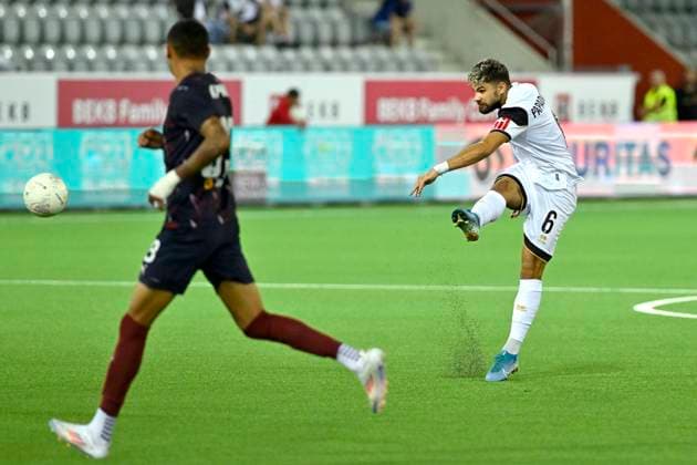 Antonios Papadopoulos, FCL, FC Lugano FK Partizan Belgrade, Qualification Europa League, Football, 15 08 2024