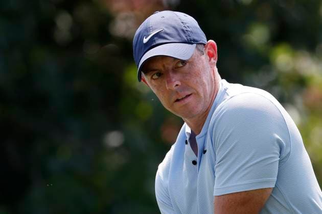 MEMPHIS, TN - AUGUST 15: Rory McIlroy during the first round of the FedEx St. Jude Championship, August 15, 2024 at TPC Southwind in Memphis, Tennessee. (Photo by Matthew Maxey Icon Sportswire) GOLF: AUG 15 PGA, Golf Herren FedExCup Playoffs - FedEx St. Jude Championship EDITORIAL USE ONLY Icon24081525